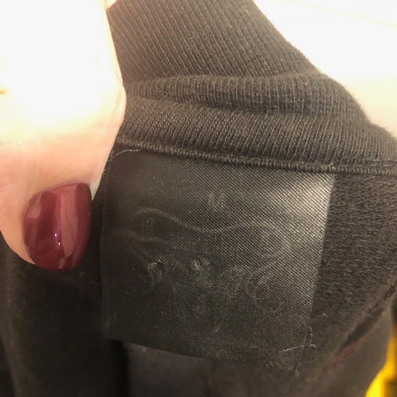 Black Label Carpe Diem sweatshirt size Med - Picture 6 of 6